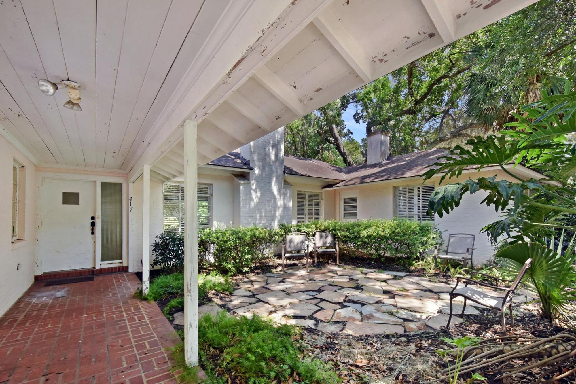 Вилла The Pink House St. Simons Island Экстерьер фото